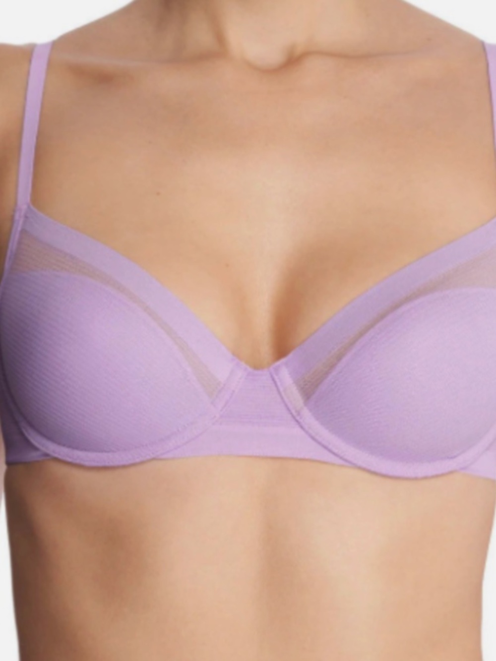 Natori Scope Balconette Underwire Bra - Lavender Sky Size 32 DD NWT